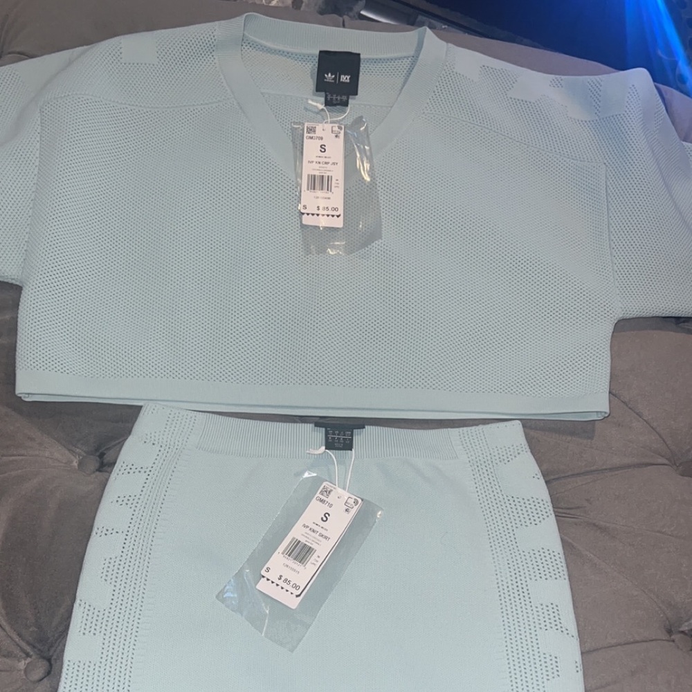 Ivy park 2 piece skirt set size small brand new